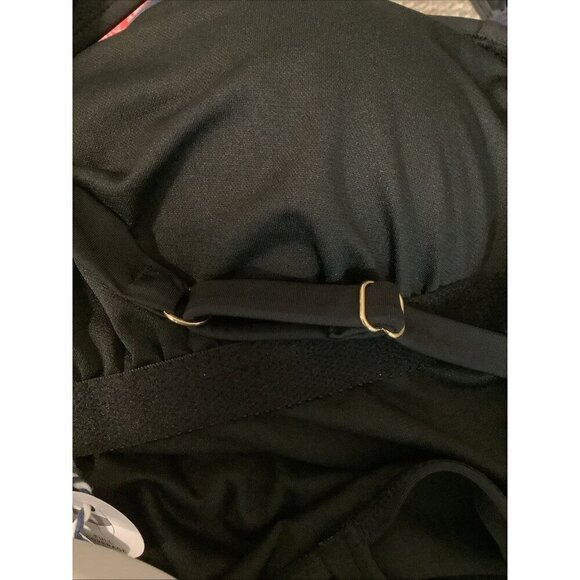 Sonnet Shores 24W Plus Size Black One Piece Swimsuit Msrp $84.00. New With Tags - Picture 6 of 9